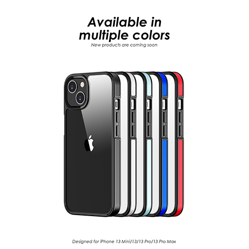 Metalowa ramka z telefonem TPU